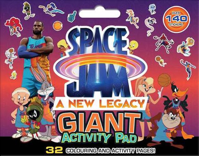 Cover image for Space Jam: a New Legacy (TM): Giant Activity Pad (Warner Bros)