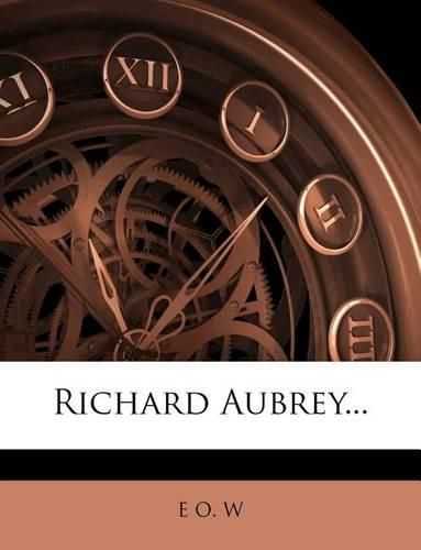 Cover image for Richard Aubrey...