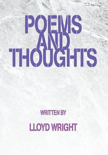 Cover image for Poems and Thoughts