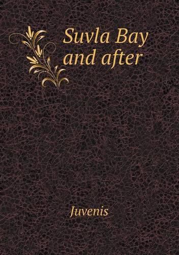 Cover image for Suvla Bay and after