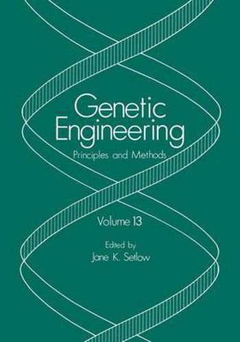 Cover image for Genetic Engineering: Principles and Methods
