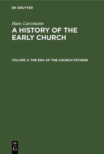 Cover image for The Era of the Church Fathers