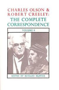 Cover image for Charles Olson & Robert Creeley: The Complete Correspondence: Volume 9