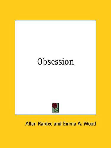 Cover image for Obsession