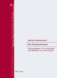 Cover image for Der Rucksackroman