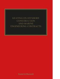 Cover image for Keating on Offshore Construction and Marine Engineering Contracts