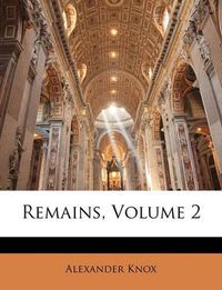 Cover image for Remains, Volume 2