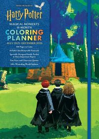 Cover image for 2026 Harry Potter Magical Moments 18-Month Coloring Planner