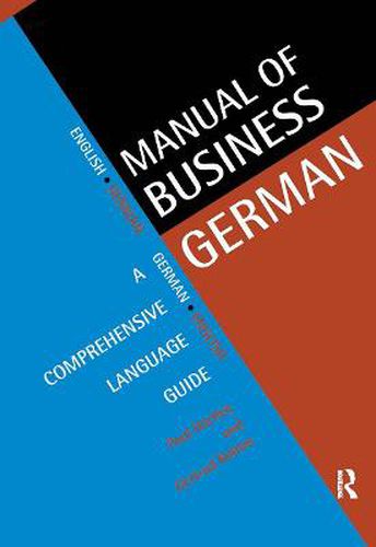 Cover image for Manual of Business German: A comprehensive language guide