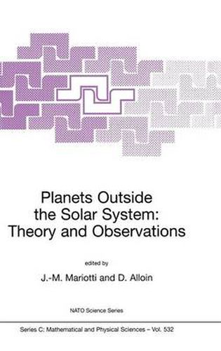 Cover image for Planets Outside the Solar System: Theory and Observations