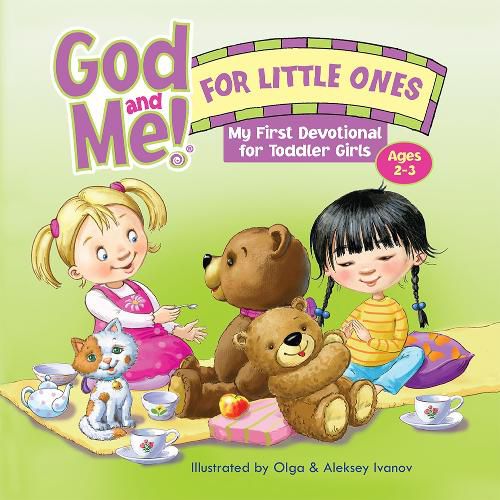 Cover image for God and Me! for Little Ones: My First Devotional for Toddler Girls Ages 2-3