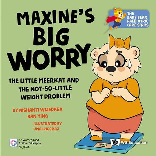 Cover image for Maxine's Big Worry: The Little Meerkat And The Not-so-little Weight Problem