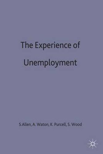 Cover image for The Experience of Unemployment