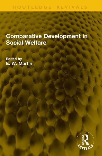 Cover image for Comparative Development in Social Welfare
