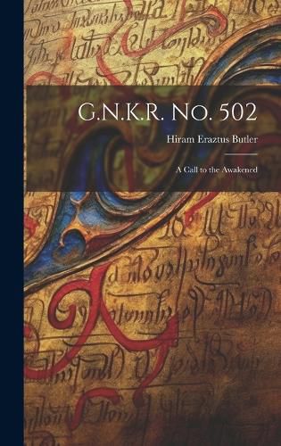 Cover image for G.N.K.R. No. 502