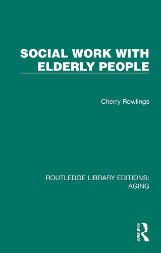 Cover image for Social Work with Elderly People