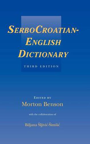 Cover image for SerboCroatian-English Dictionary