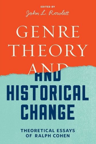 Cover image for Genre Theory and Historical Change