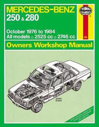 Cover image for Mercedes-Benz 250 & 280 123 Series Petrol Owner's: 76-84