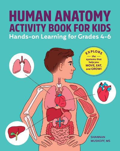 Cover image for Human Anatomy Activity Book for Kids