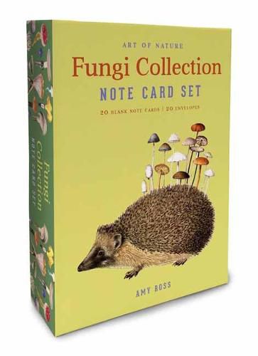 Art Of Nature: Fungi Boxed Card Set (Set Of 20 Cards)