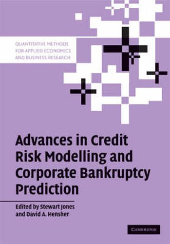 Cover image for Advances in Credit Risk Modelling and Corporate Bankruptcy Prediction