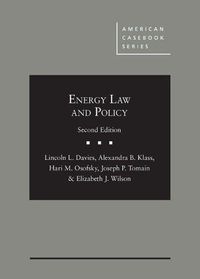 Cover image for Energy Law and Policy