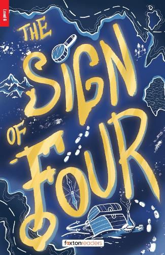 Cover image for The Sign of Four - Foxton Reader Level-6 (2300 Headwords B2/C1) with free online AUDIO