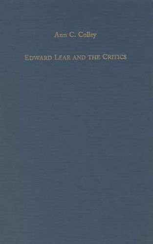 Edward Lear and the Critics