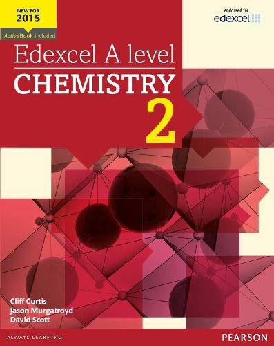 Cover image for Edexcel A level Chemistry Student Book 2 + ActiveBook