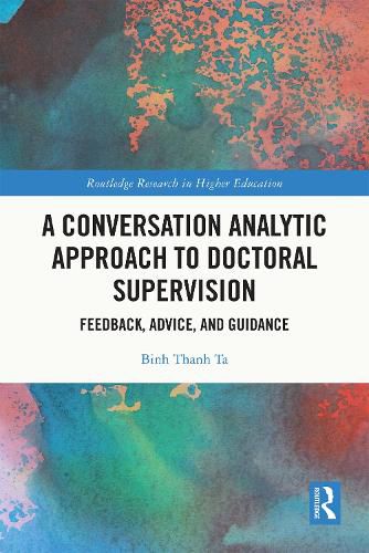 Cover image for A Conversation Analytic Approach to Doctoral Supervision