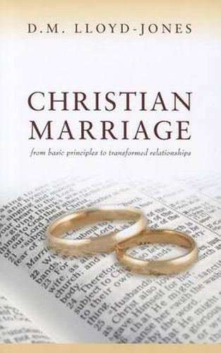 Cover image for Christian Marriage: From Basic Principles to Transformed Relationships