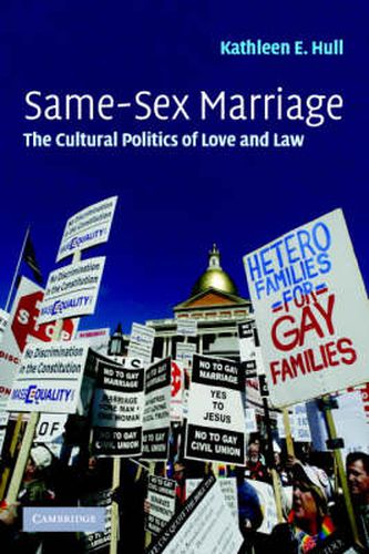 Cover image for Same-Sex Marriage: The Cultural Politics of Love and Law