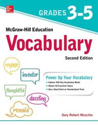 Cover image for McGraw-Hill Education Vocabulary Grades 3-5, Second Edition