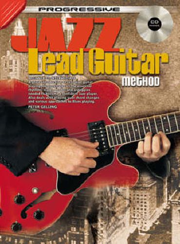 Cover image for Progressive Jazz Lead Guitar Method