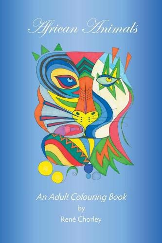 Cover image for African Animals: An Adult Colouring Book