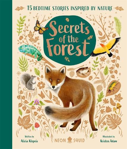 Cover image for Secrets of the Forest: 15 Bedtime Stories Inspired by Nature