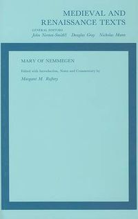 Cover image for Mary of Nemmegen