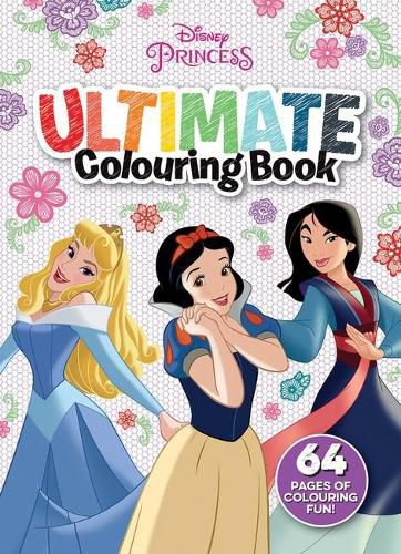 Cover image for Disney Princess: Ultimate Colouring Book