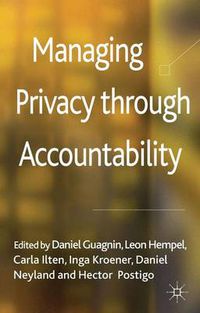 Cover image for Managing Privacy through Accountability