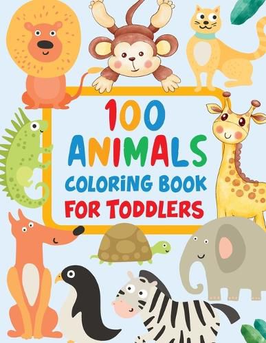 100 Animals Activity Book for Toddlers