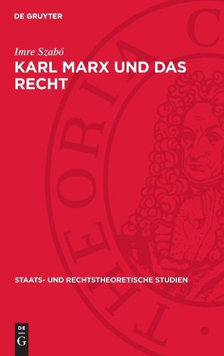Cover image for Karl Marx Und Das Recht