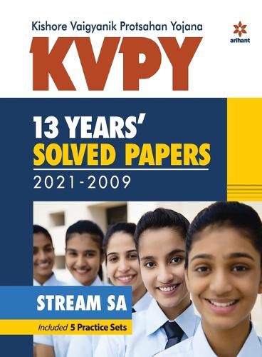 Cover image for Kvpy 13 Years Solved Papers 2021-2009 Stream Sa