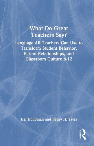 Cover image for What Do Great Teachers Say?