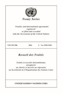 Cover image for Treaty Series 2986 (English/French Edition)