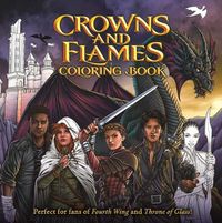 Cover image for Crowns and Flames Coloring Book