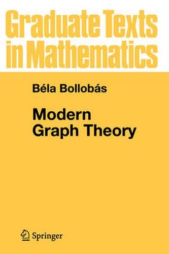 Cover image for Modern Graph Theory