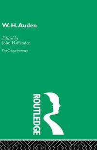 Cover image for W.H. Auden