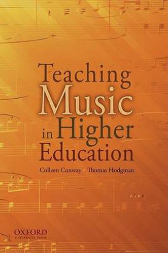 Cover image for Teaching Music in Higher Education