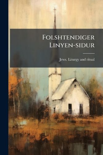 Cover image for Folshtendiger Linyen-sidur
